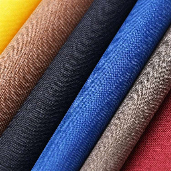 300D cationic 2 color imitation linen oxford fabric for backpack