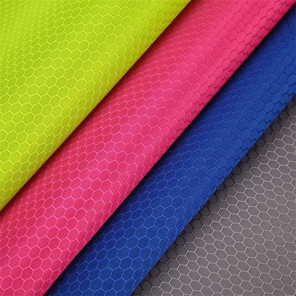 420D polyester football grid honeycomb oxford fabric