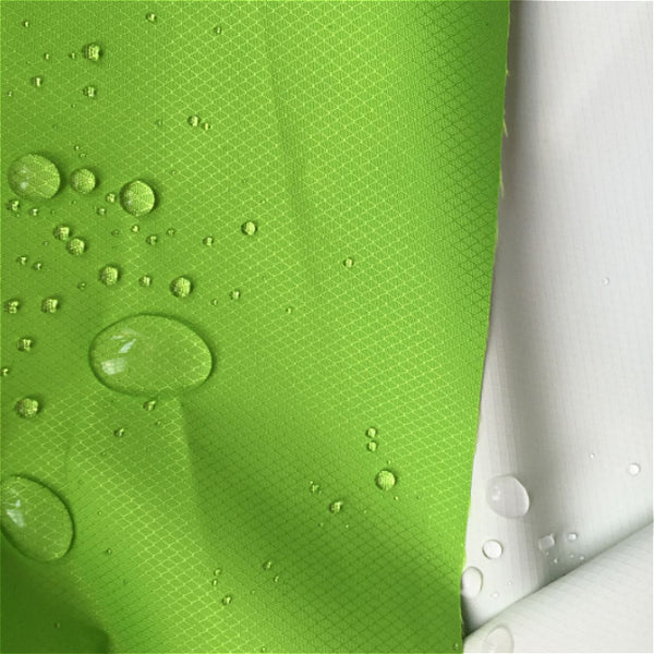 Breathable softshell pongee fabric with milky coating