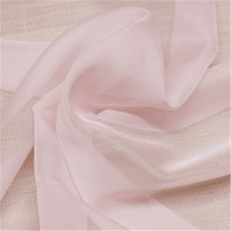 Ultralight soft polyester chiffon fabric organza fabric